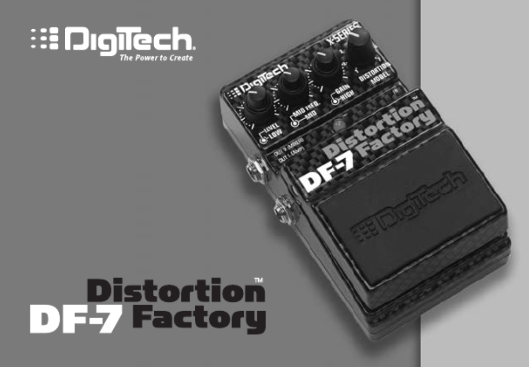 Distortion Factory DF-7 owners manual