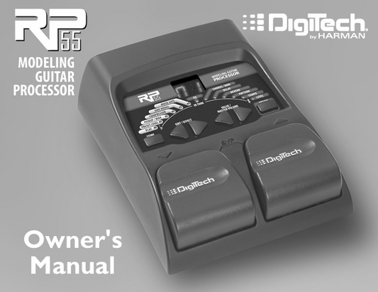 RP55 owners manual