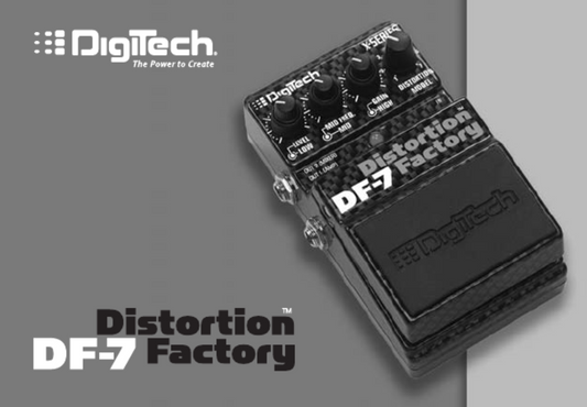 Distortion Factory DF-7 owners manual