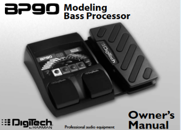 BP90 owners manual